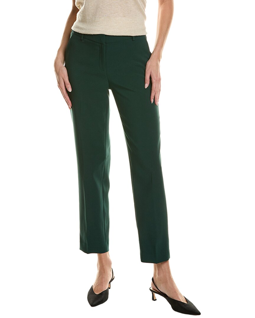 

Прямые брюки Anne Klein до щиколотки, зеленый