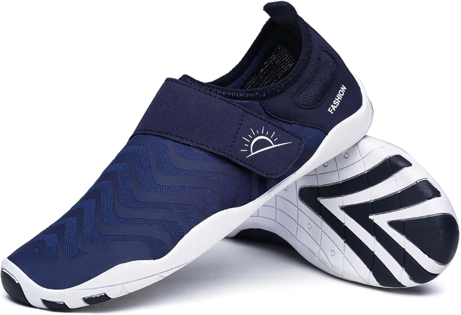 

Женские и мужские водные туфли, легкие, быстро сохнущие, с сеткой, для пляжа, прогулок, рыбалки, парусного спорта, походов, функциональных тренировок, дышащие амфибийные спортивные туфли (для взрослых/подростков) Vtiao, синий