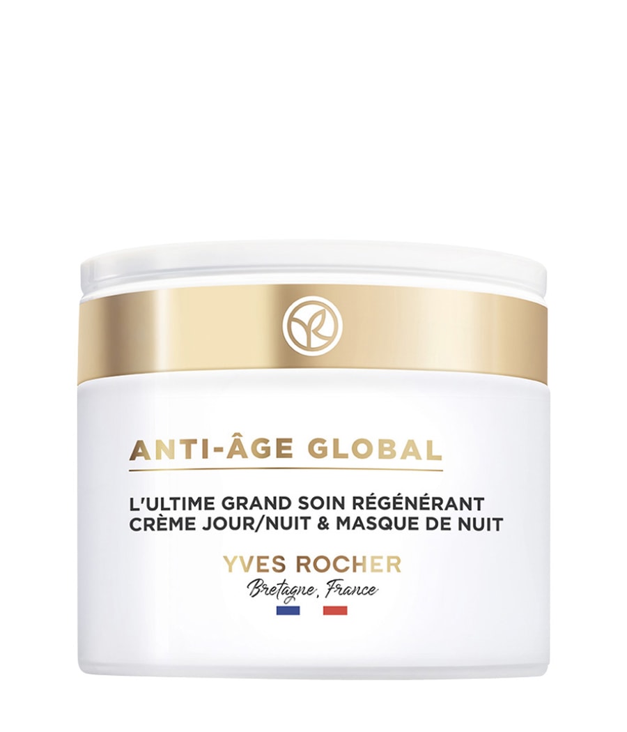 

Крем для лица Yves Rocher Anti-Âge Global Regenerierende Ultra-Intensivpflege Tag/Nacht & Nachtmaske, 75 ml