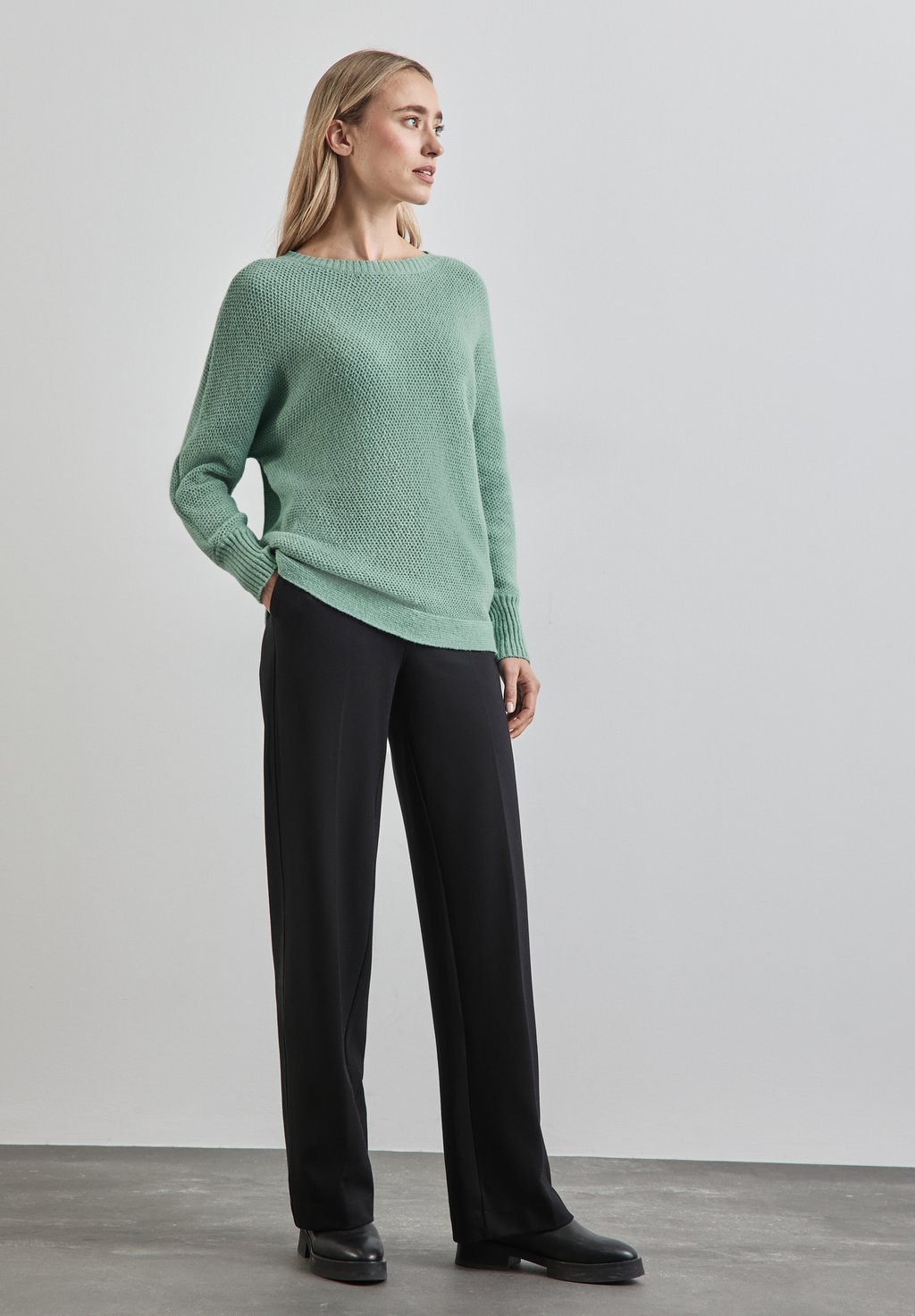 

Джемпер DOLMAN Street One, зеленый