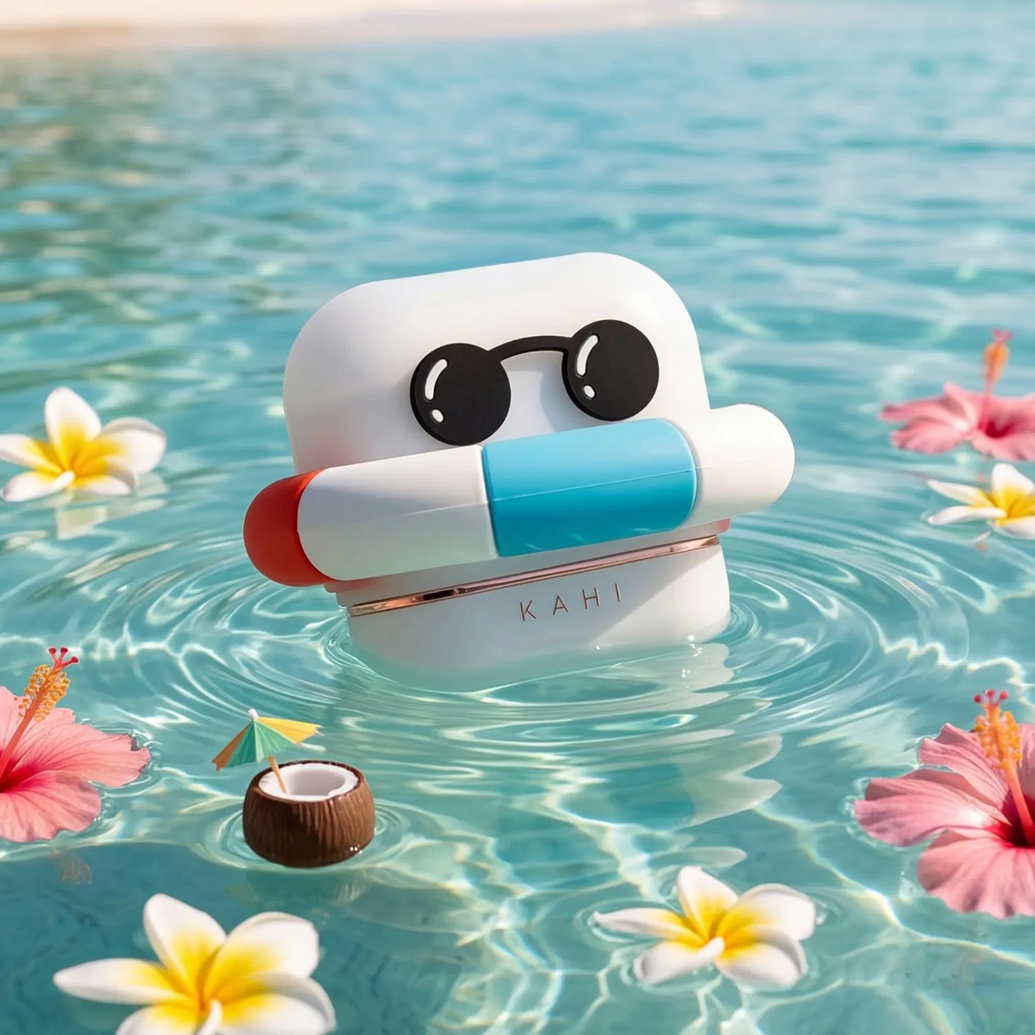 Солнцезащитный стик для лица KAHI Airy Sun Stick SPF 50+ PA++++, с силиконовым держателем — фото 4