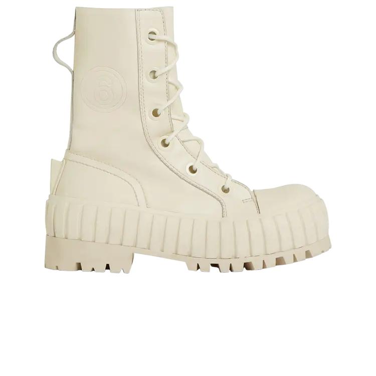 Ботинки Maison Margiela Wmns Vulcanized Boot, кремовый