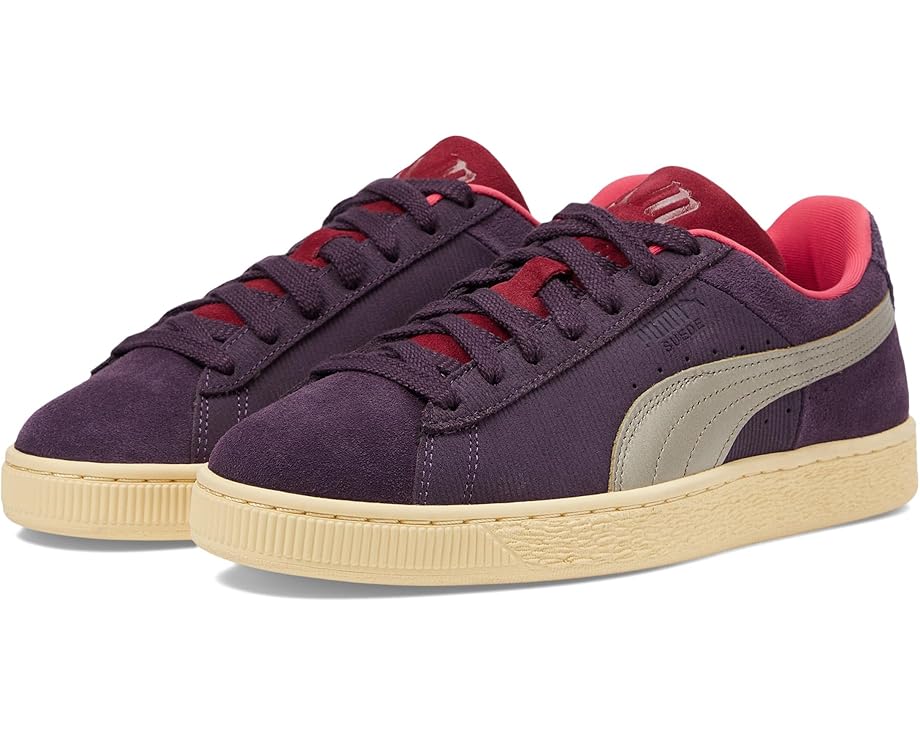 

Кроссовки PUMA Suede Play.Paris., цвет Midnight Plum/Chamomile