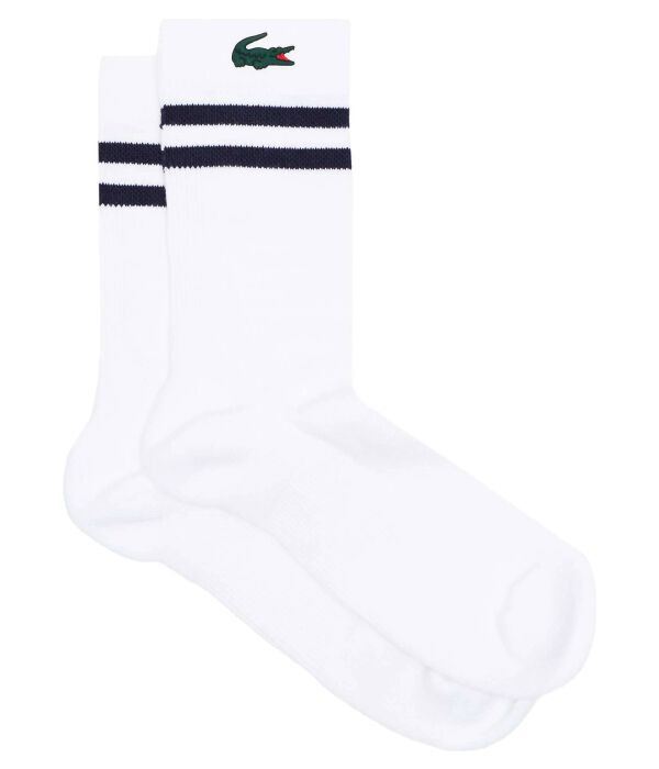 

Носки мужские Lacoste с полосками, белый