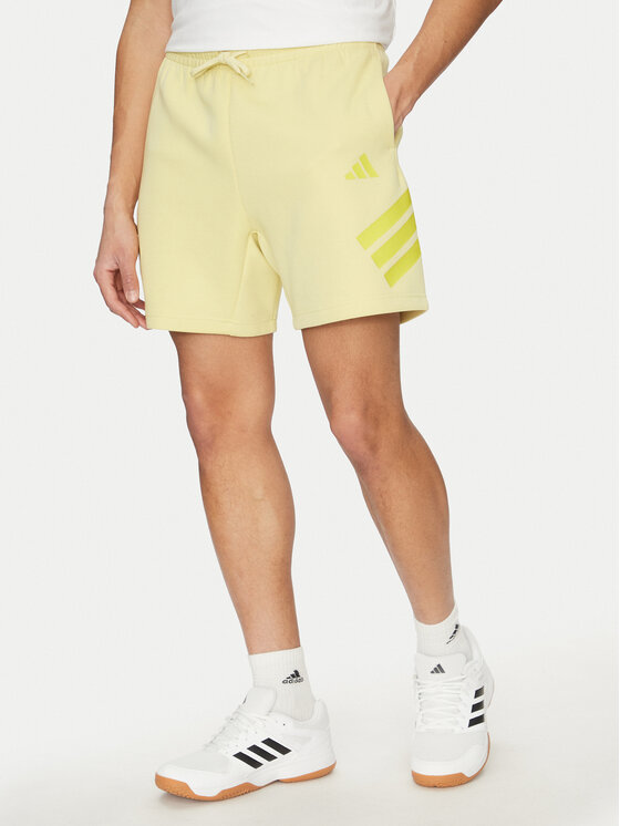 

Спортивные шорты обычного кроя Future Icons 3-Stripes JD4883 Adidas, желтый