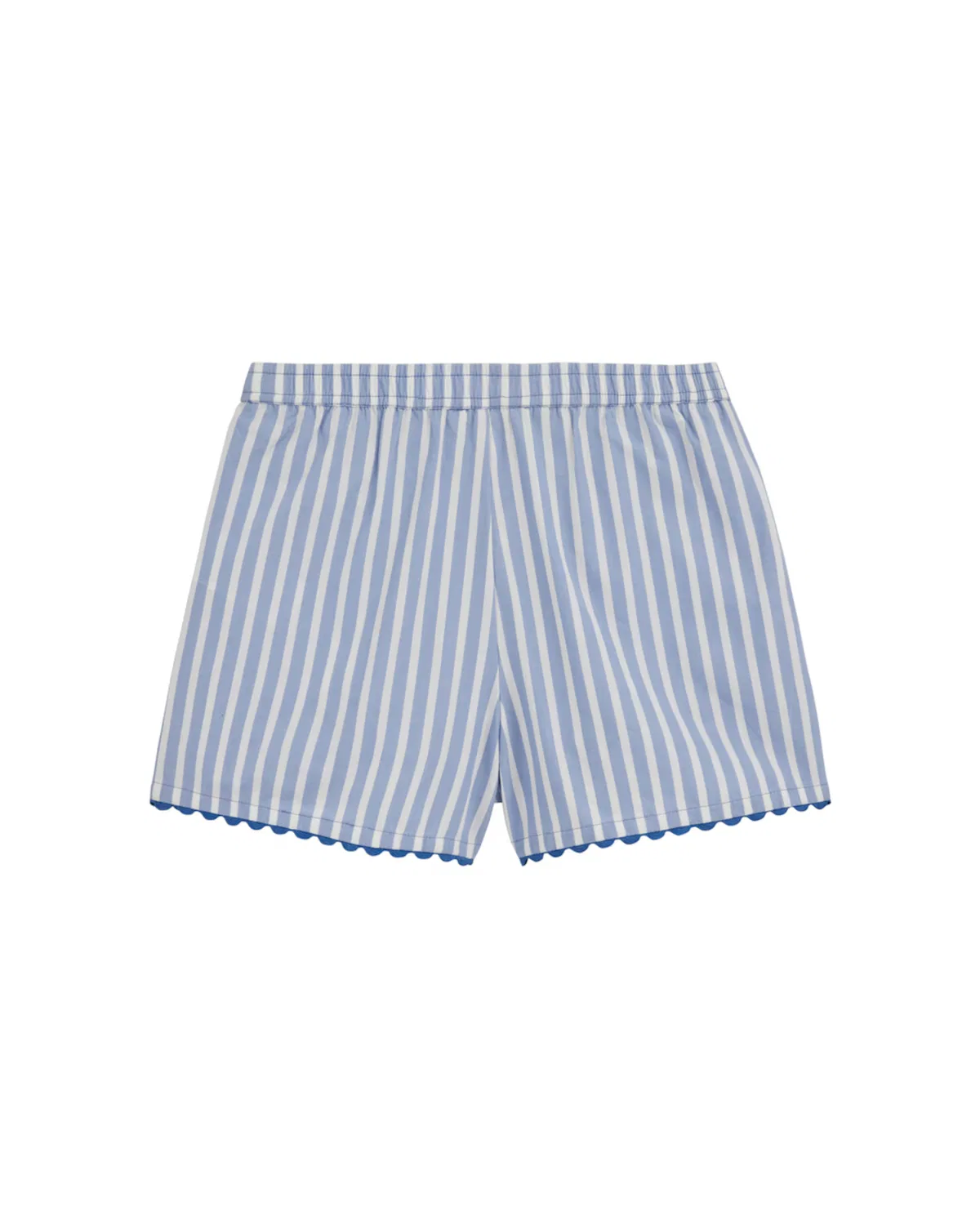 Брюки свободного кроя We Fashion, Blue/Light Blue — фото 2