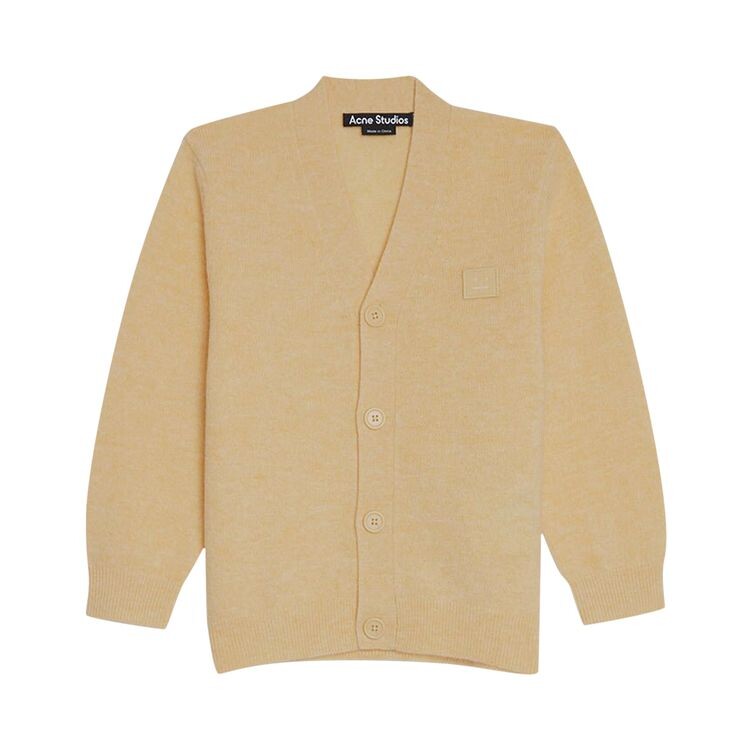 

Кардиган Acne Studios Kids Wool Cardigan Light Yellow Melange, желтый