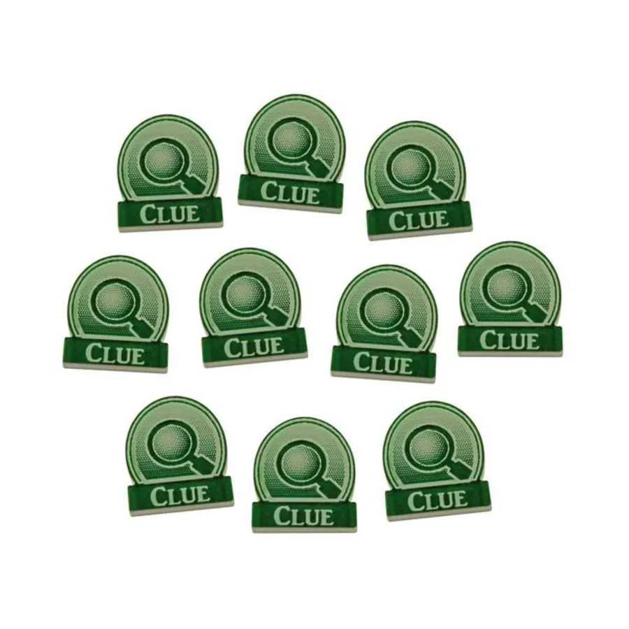 

Жетоны улик Ктулху — полупрозрачный зеленый, Arkham Horror - Call of Cthulhu Gaming Accessories (Litko Aerosystems)