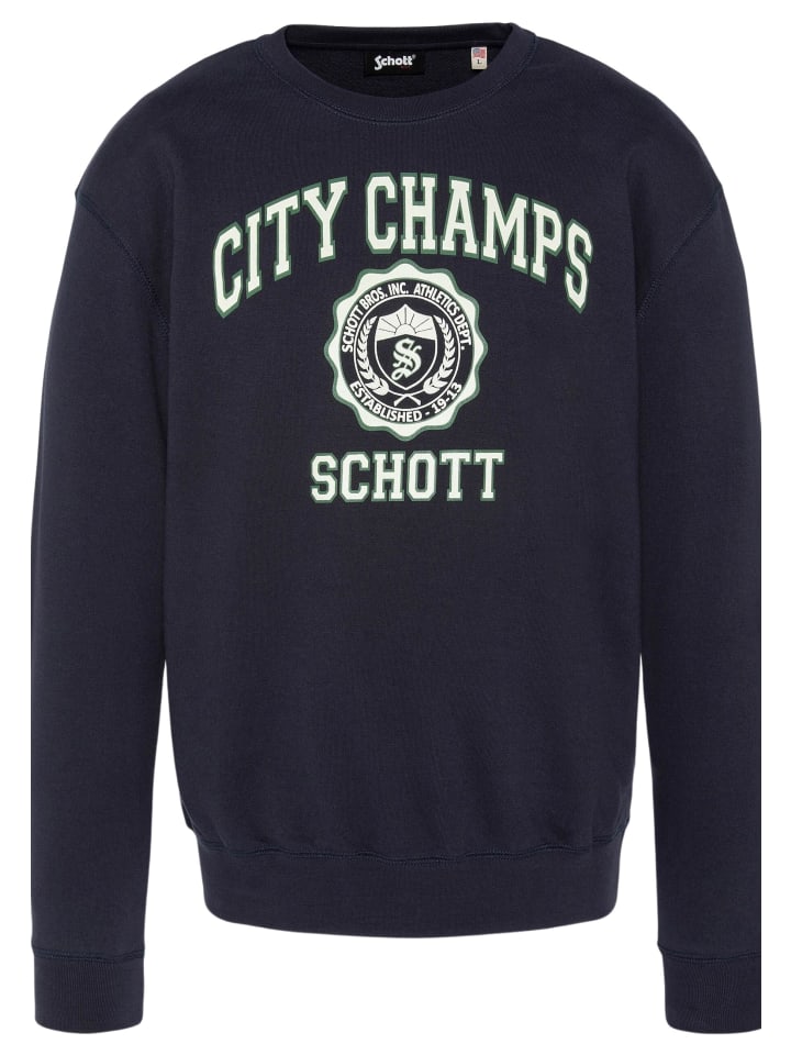 

Толстовка Schott N.Y.C., синий