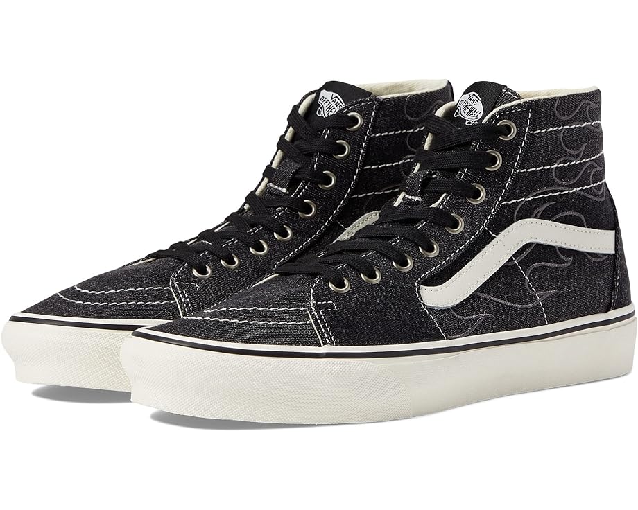 

Кроссовки Vans Sk8-Hi Tapered, цвет Denim Embroidery Black/White