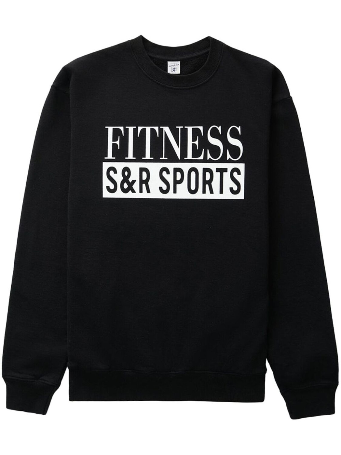 

Толстовка с логотипом Sporty & Rich, черный