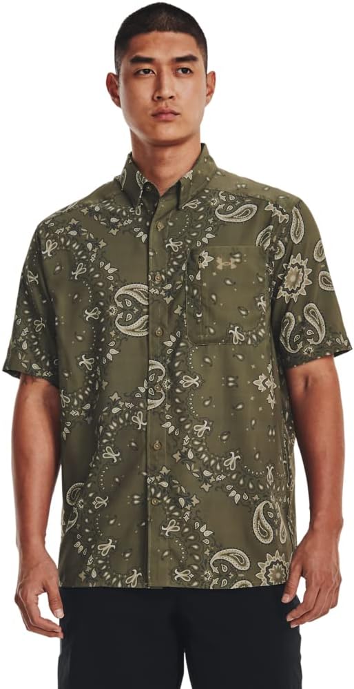 

Мужская футболка с коротким рукавом Under Armour Dockside, (361) Tent/Baroque Green/Khaki Gray, Зеленый, Мужская футболка с коротким рукавом Under Armour Dockside, (361) Tent/Baroque Green/Khaki Gray