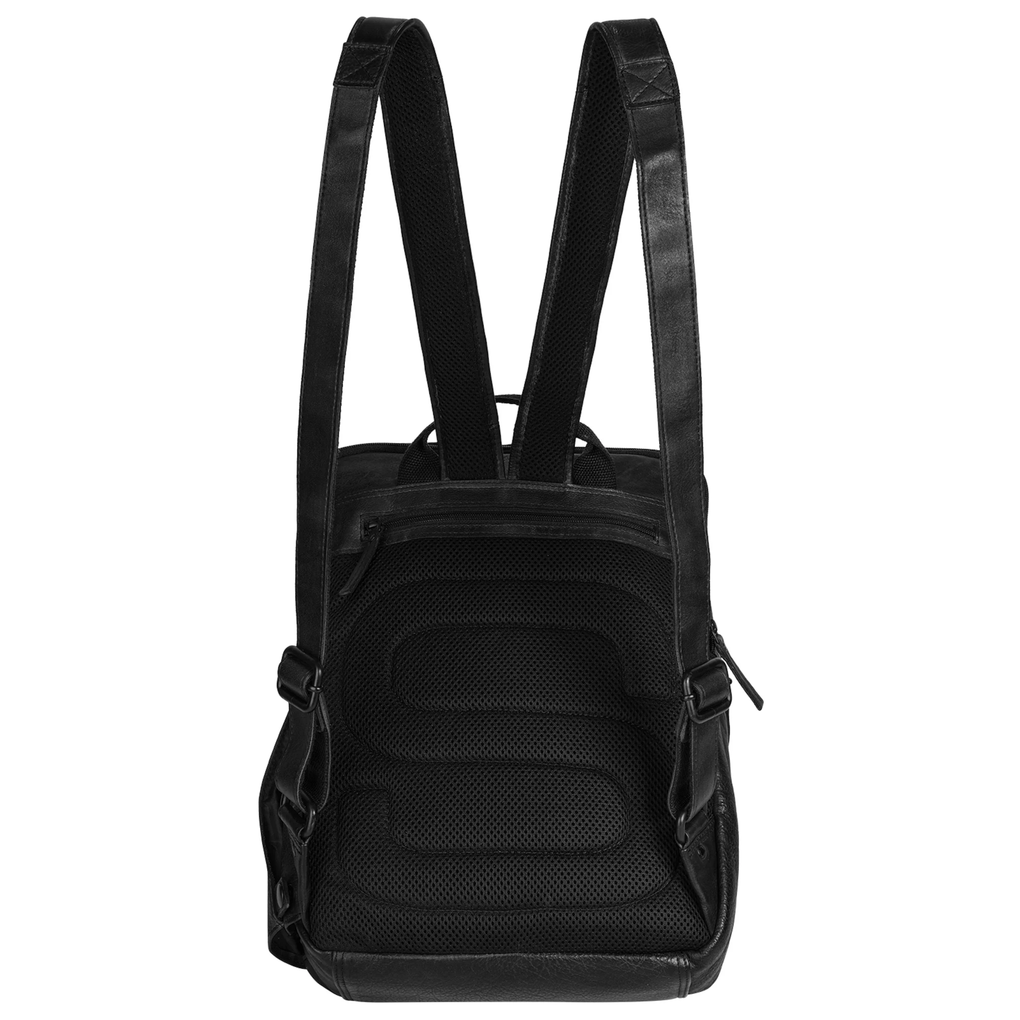 

Рюкзак для ноутбука Spikes & Sparrow, натуральная кожа, черный