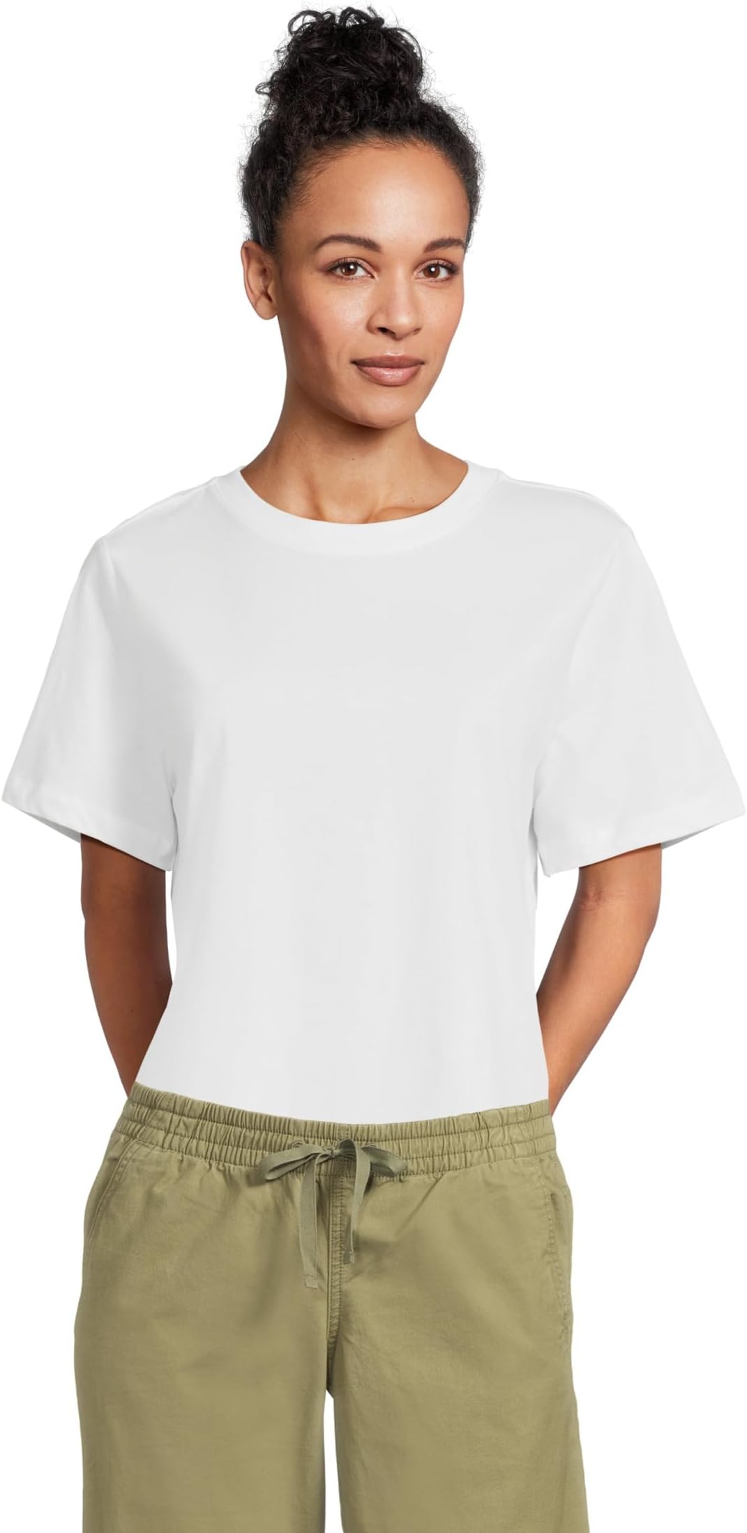 

Футболка L.L.Bean Signature Premium Essential Short Sleeve Tee, белый