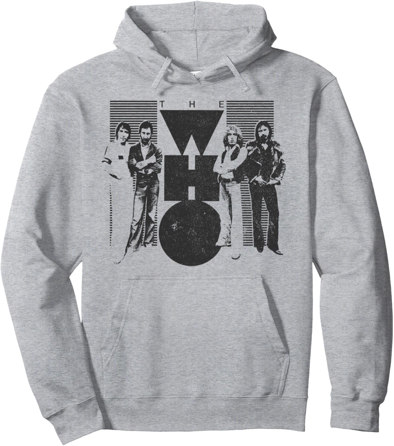 

Официальная винтажная толстовка The Who в черно-белом цвете, 70-е годы, Черный, Официальная винтажная толстовка The Who в черно-белом цвете, 70-е годы