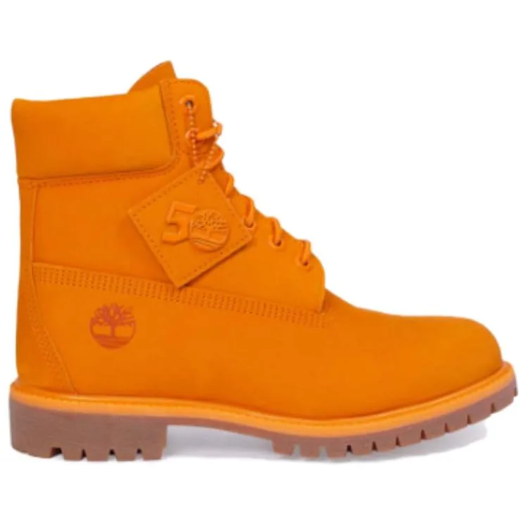 Timberland Ботинки мужские Orange — фото 4