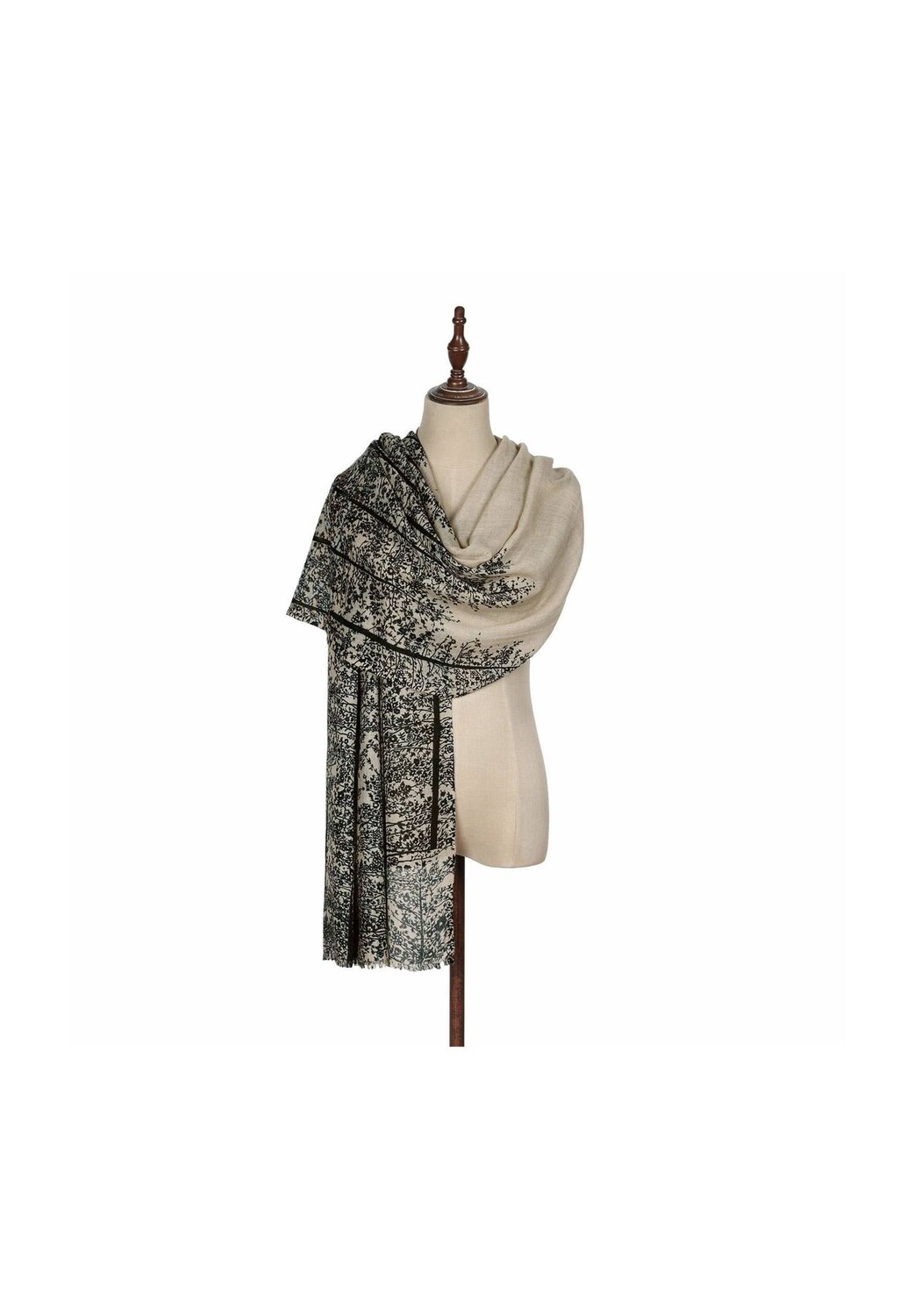 

Шарф Даралон бежевый/черный LOBERON, цвет Beige/schwarz