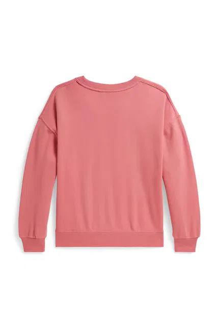 Толстовка детская Polo Ralph Lauren, розовый — фото 3