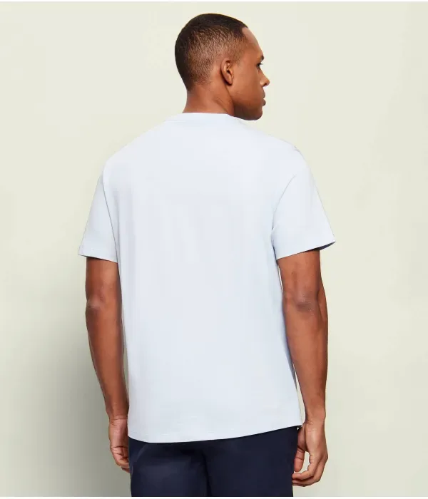 Футболка slim fit Calvin Klein, небесно-голубой — фото 3