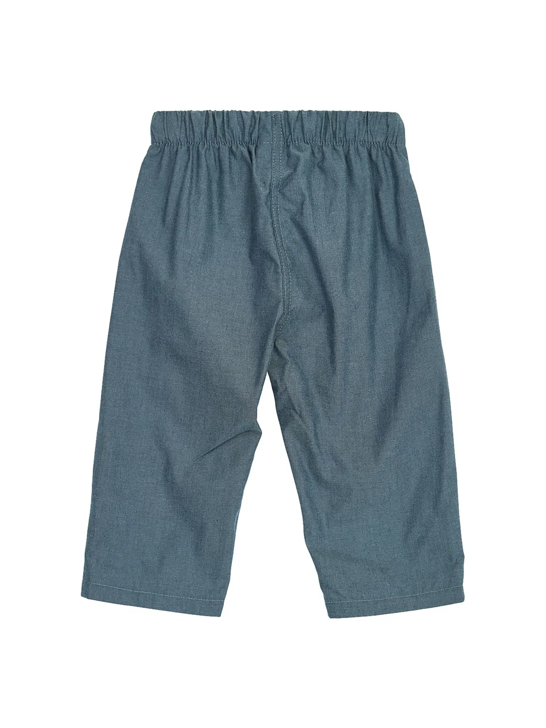 Брюки Müsli by GREEN COTTON Regular Pants синего цвета — фото 2