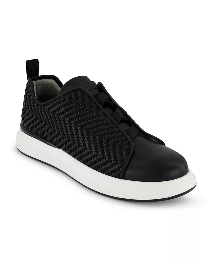 

Мужские слипоны с перекрещенным передом Sneakers KARL LAGERFELD PARIS, черный