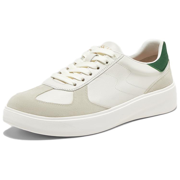 

SKAP Легкие низкие скейтбордские кроссовки мужские Ecru/Green, цвет Ecru/Green