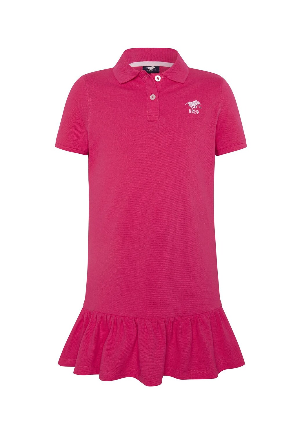 

Платье с вышивкой логотипа POLO SYLT, цвет 18-1754 Raspberry
