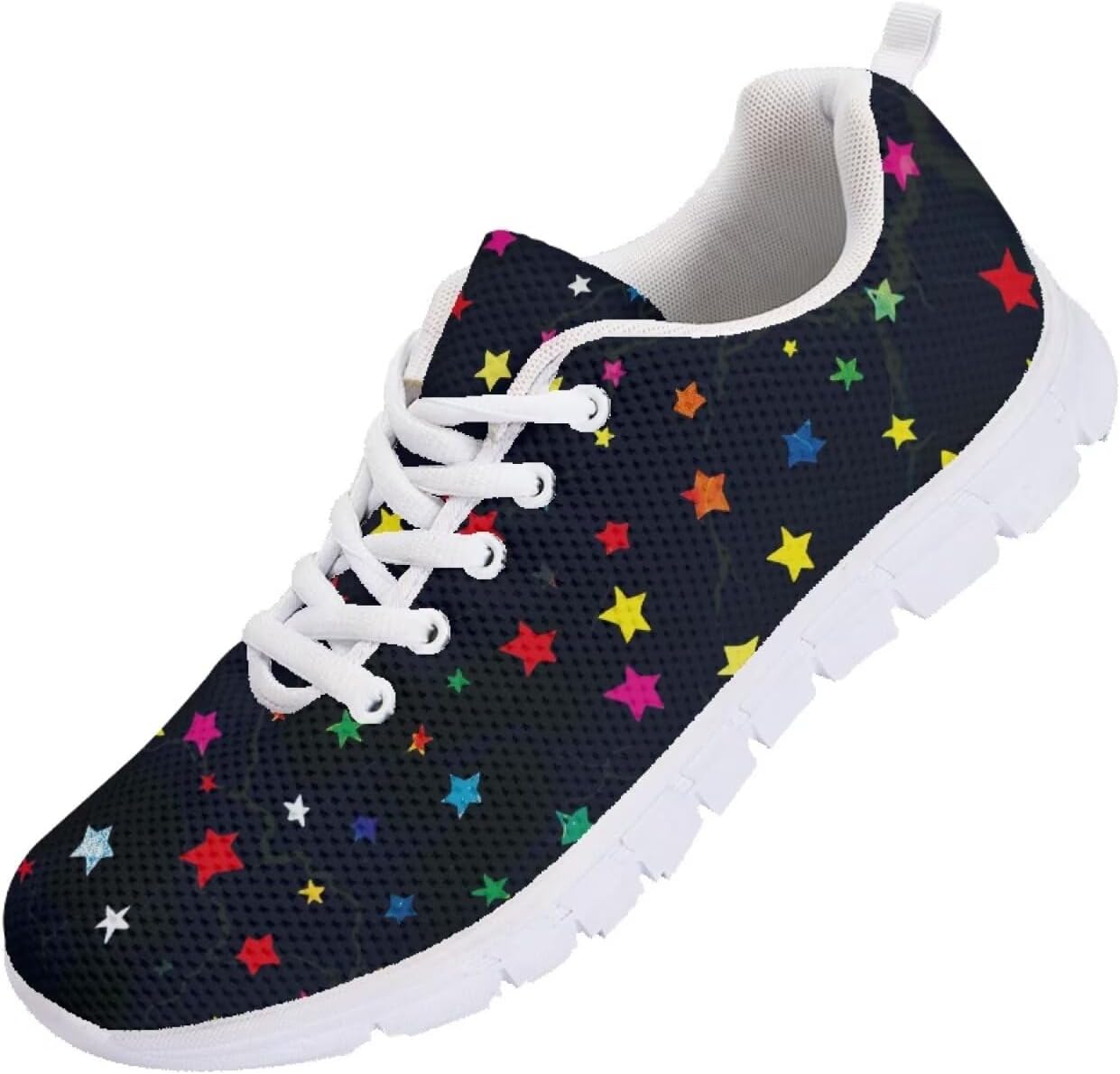 

Мужские кроссовки Funnydude Funny Print для осенних прогулок, удобные с дышащей сеткой, Star