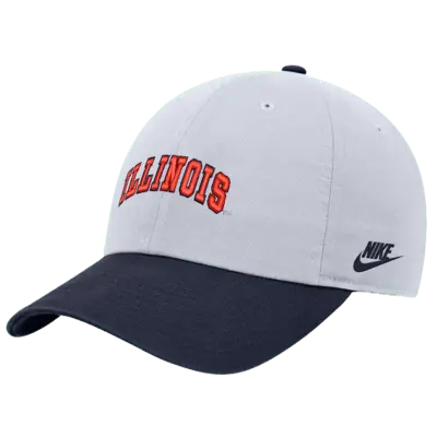 

Бейсболка Nike Illinois College Campus Cap, белый