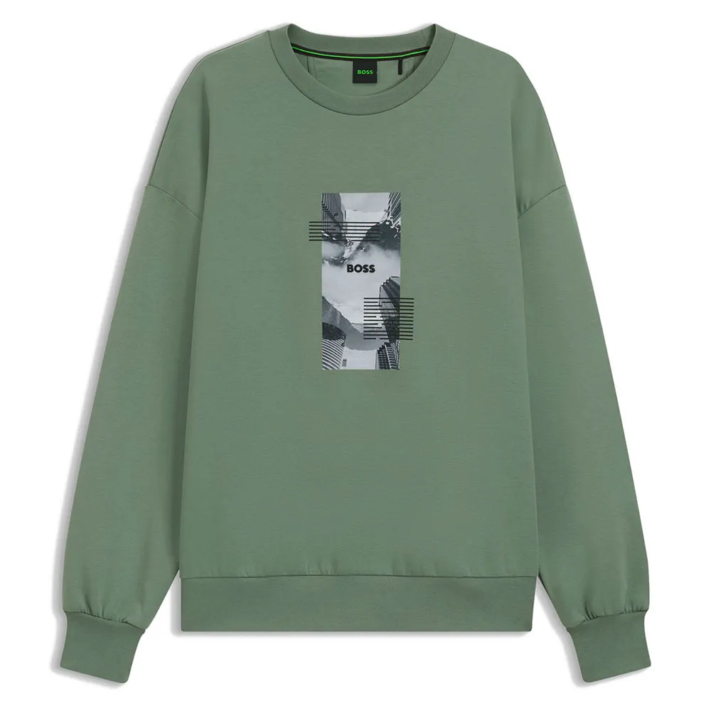 

Футболка BOSS Stenson Zone 10272320, зеленый