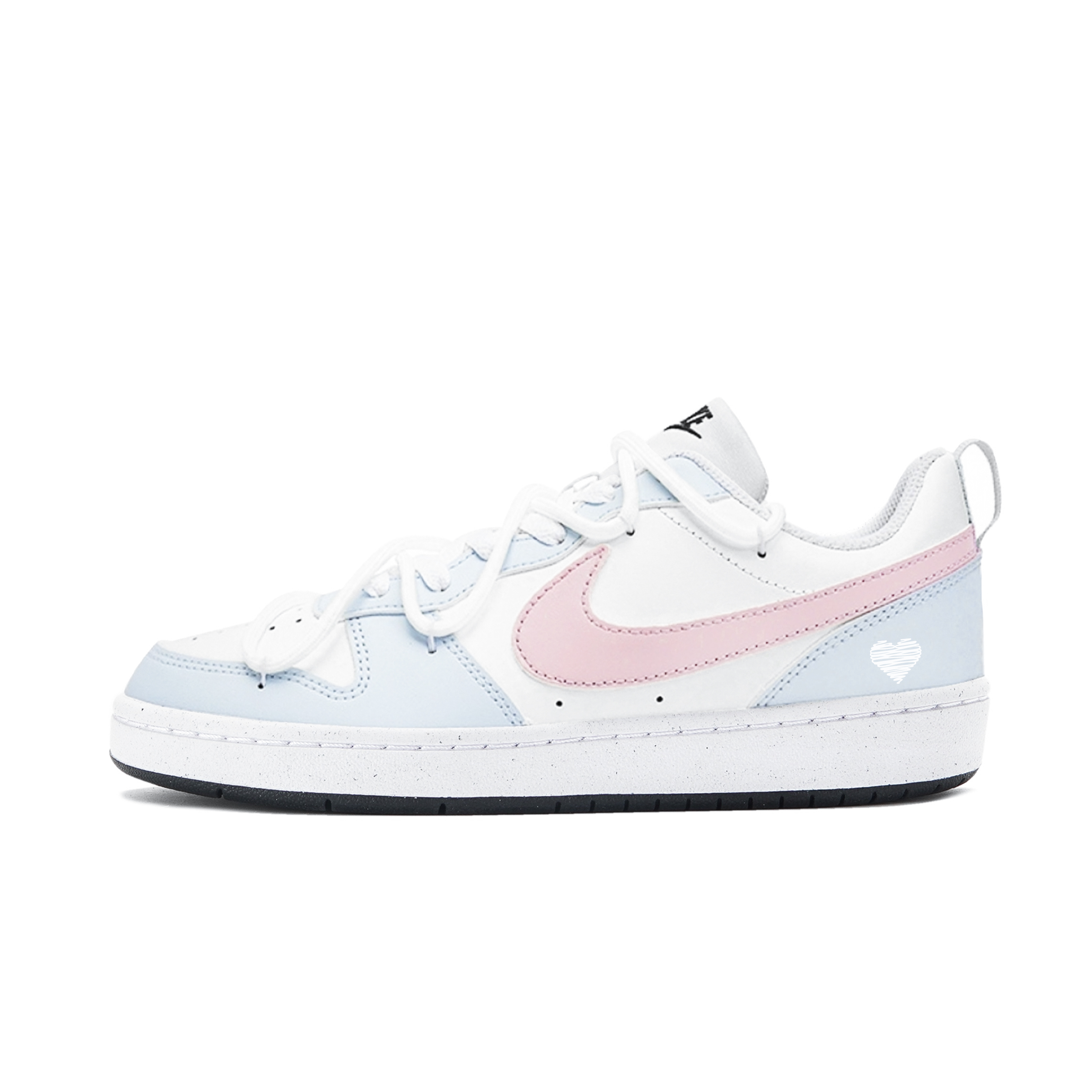 

Детские скейтерские кроссовки Court Borough для младших школьников Nike, синий