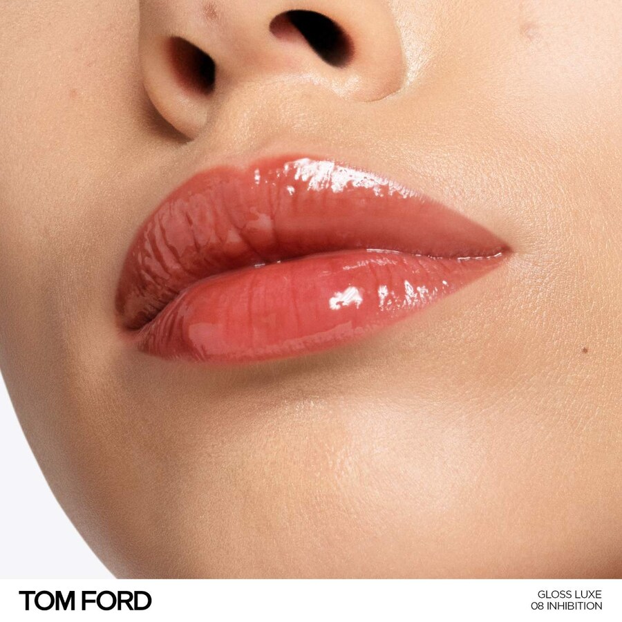 Блеск для губ Lux Lip с увлажняющим маслом жожоба TOM FORD, 7 ml/0.24 fl oz, 08 Inhibition — фото 3