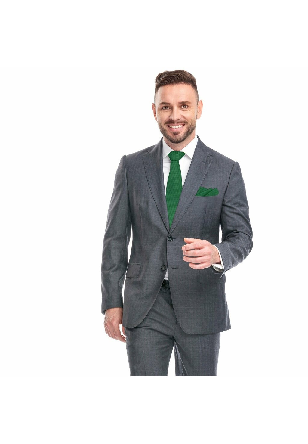 

Нагрудный платок 3 SET ROMERO KARO Gassani, цвет moosgruen smaragdgruen emerald grün karos schwarz
