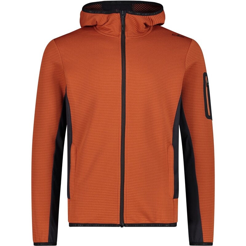 

Толстовка с капюшоном, мужская куртка с фиксированным капюшоном Cmp, цвет ruggine