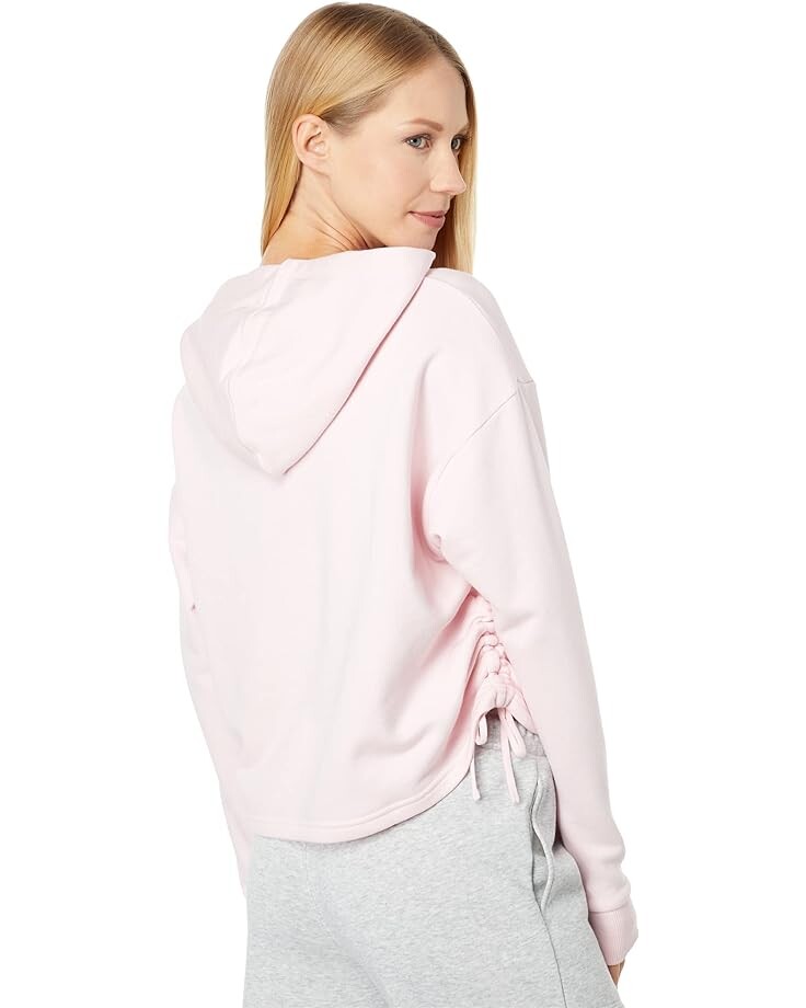 

Худи PUMA Ruching Hoodie, цвет Chalk Pink