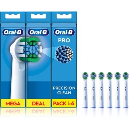 

Набор щеток для прецизионной очистки Oral-B EB20RX-6 насадок для взрослых