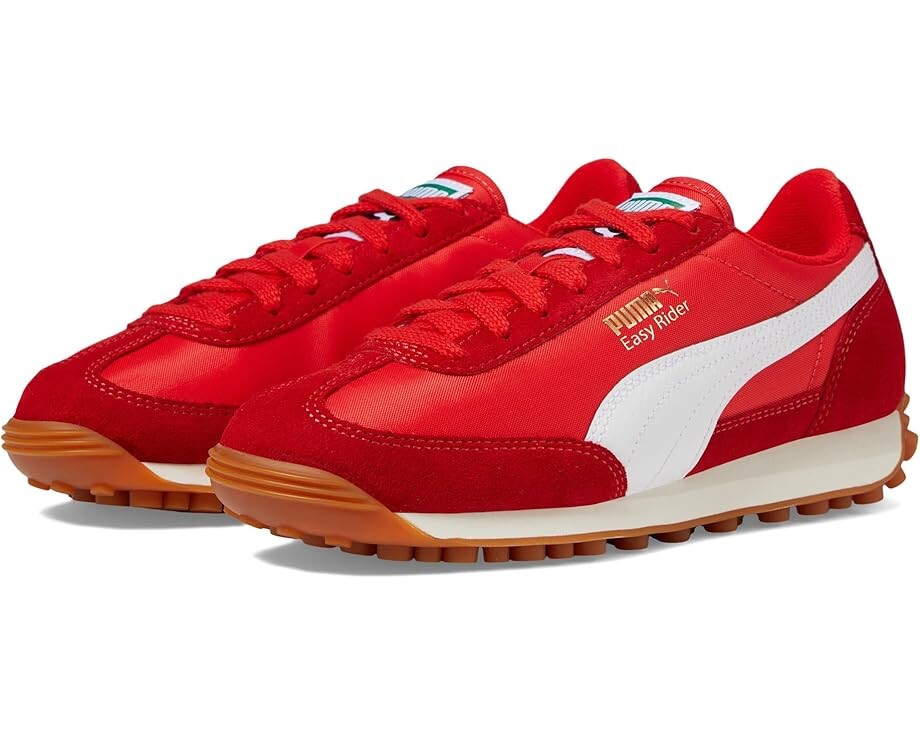 

Кроссовки PUMA Kids Easy Rider, цвет Puma Red/Puma White