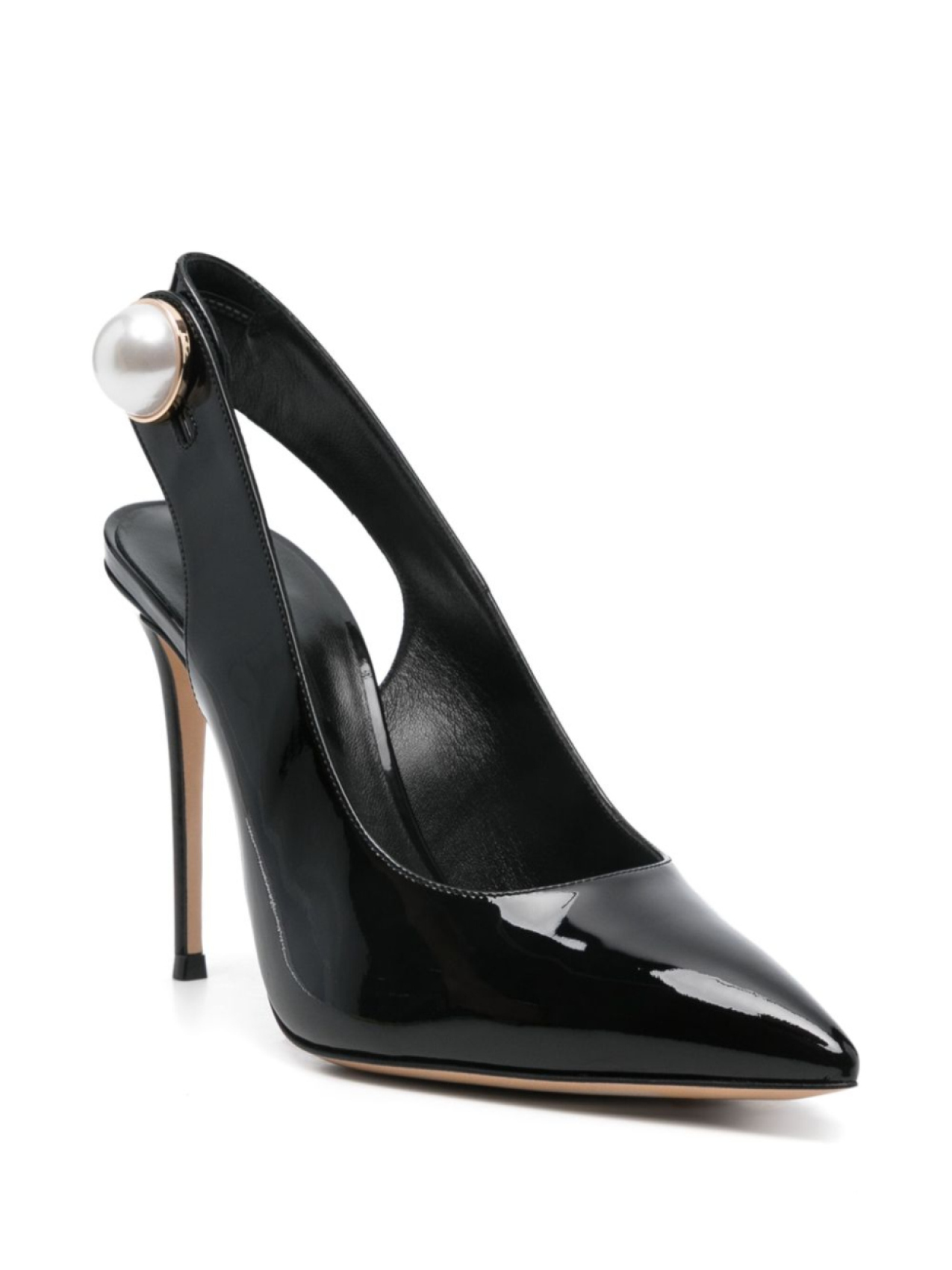 Casadei туфли Julia Big Pink 110, черный — фото 2