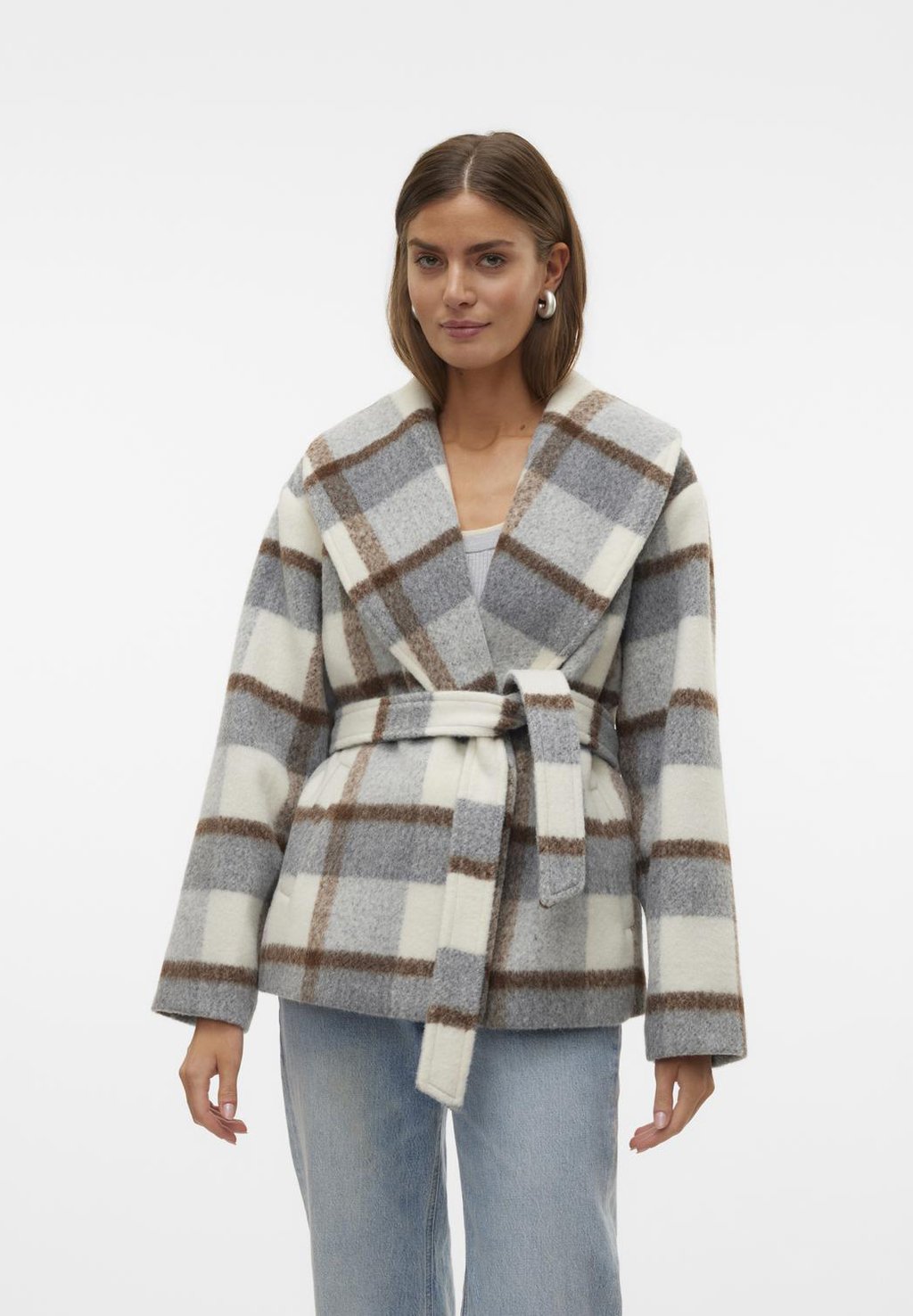 

Короткое пальто VMBLAKEBERGEN JACKET Vero Moda, коричневый
