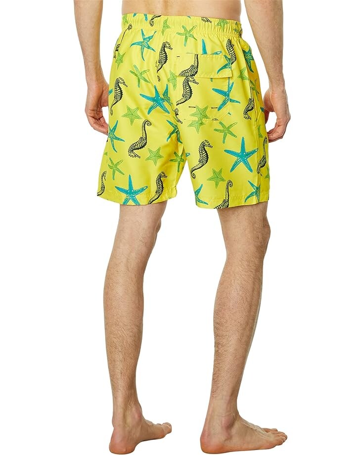 

Шорты для плавания U.S. POLO ASSN. Seahorse/Starfish Swim Shorts, цвет Cyber Yellow