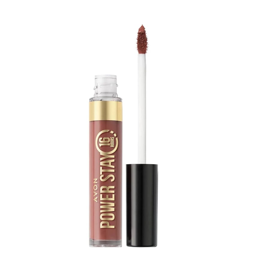 

Жидкая матовая помада Avon Power Stay Matte "16 часов - Barely Baked"
