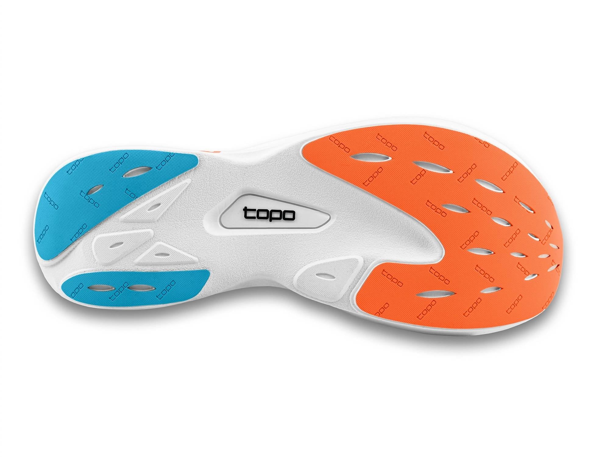 Мужские кроссовки Specter Running Shoes - Medium Wide, цвет черный/синий Topo Athletic — фото 4
