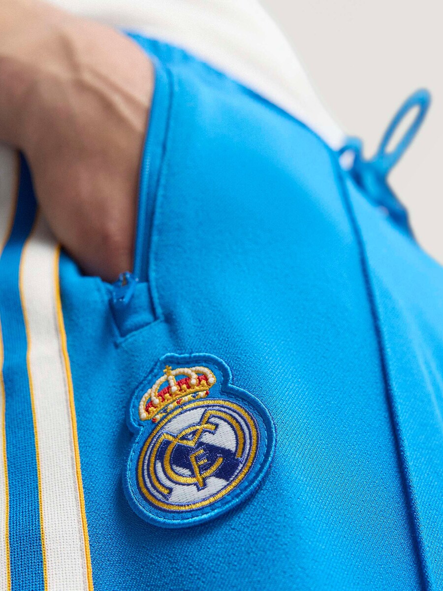 Зауженные спортивные брюки ADIDAS ORIGINALS Real Madrid, Royal blue — фото 3