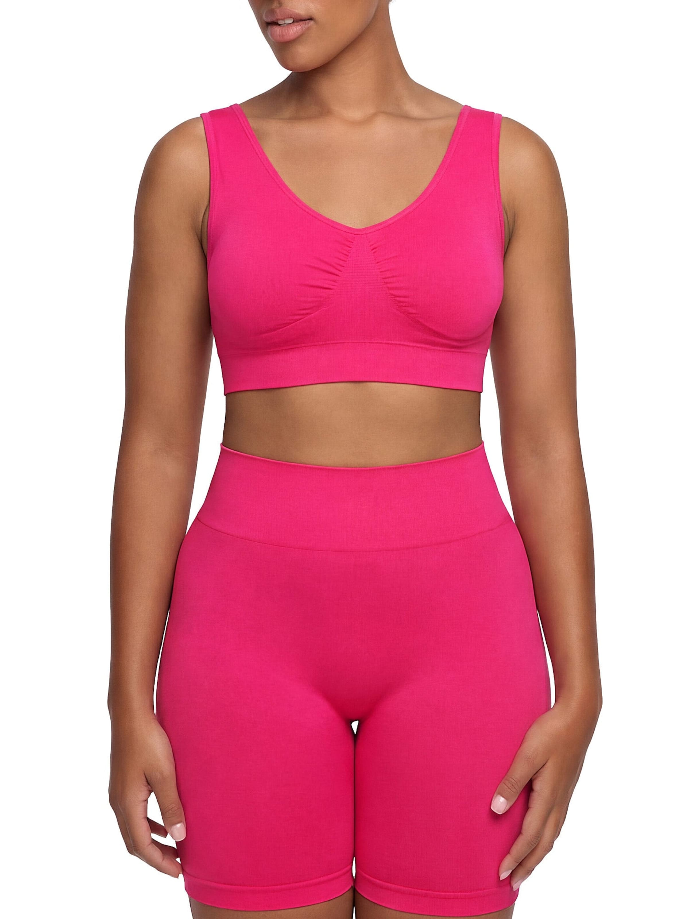 

Creamy Бралетт 'Comfy Bra' в неоново-розовом цвете