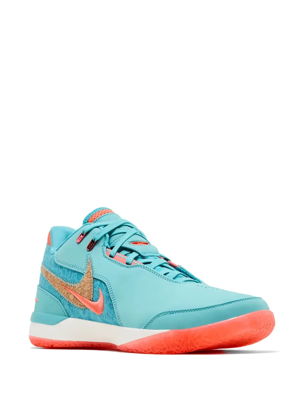 Кроссовки Lebron nxxt gen ampd на шнуровке Nike, оранжевый — фото 2