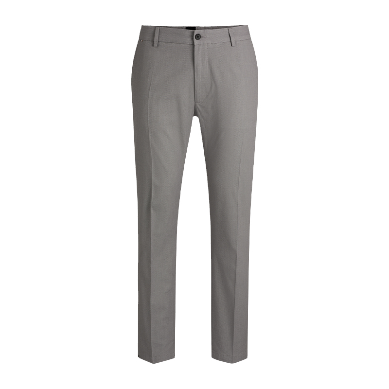 

Брюки SS25 Suit Trouser Men's Dark Gray HUGO BOSS, темно-серый