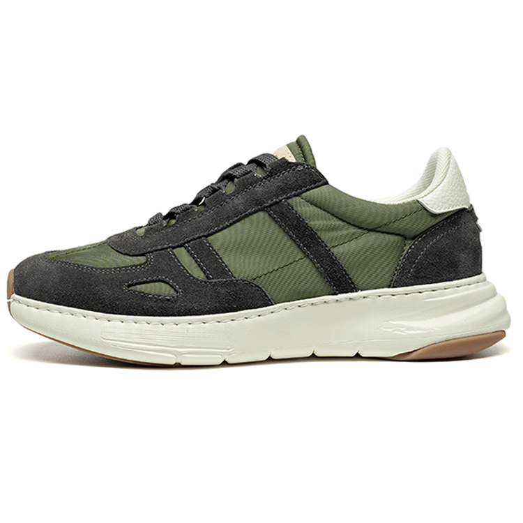 

Низкие повседневные туфли для мужчин LEAVELAND, Dark Gray/Green