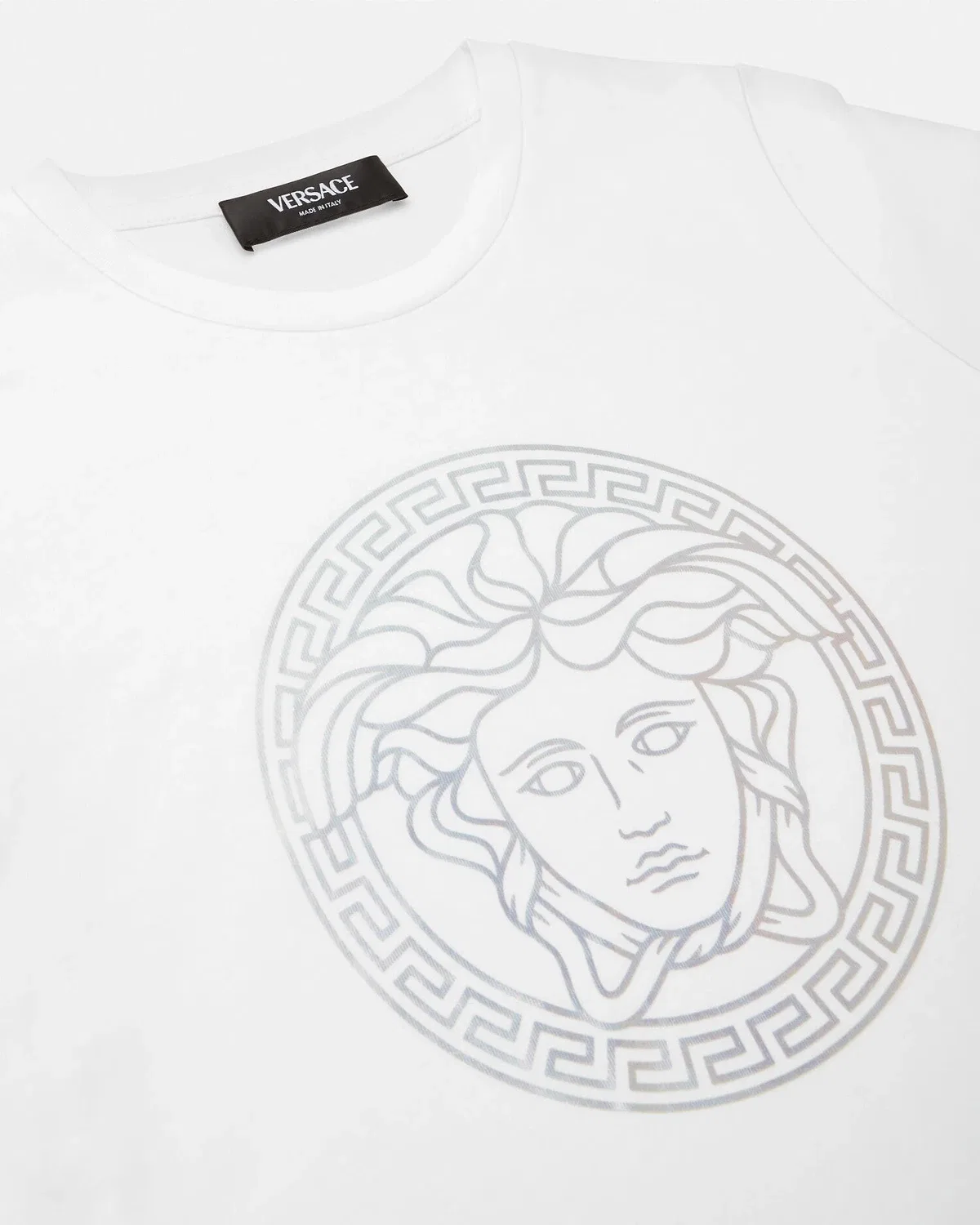 Детская футболка Medusa VERSACE, белый — фото 4