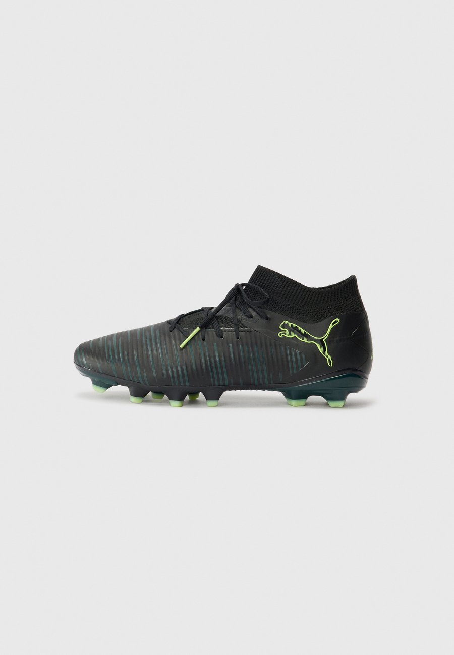 

Кроссовки Puma FUTURE 8 PRO FG/AG, Black/Fizzy Light/Green Terrain/Black