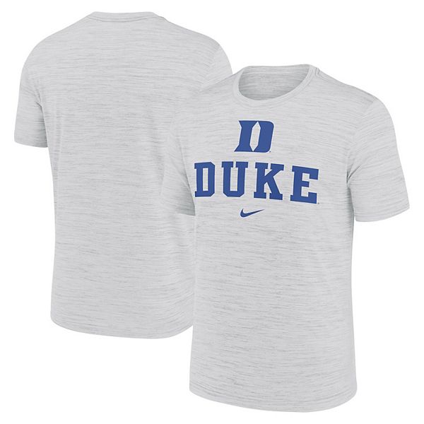 

Мужская белая футболка Duke Blue Devils Primetime Velocity Nike